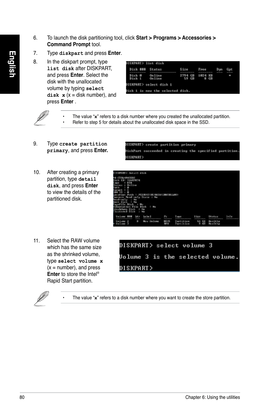 English | Asus CG8580 User Manual | Page 82 / 662