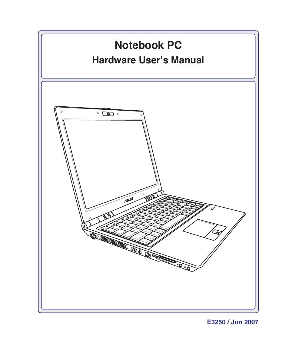 Asus U3S User Manual | 62 pages