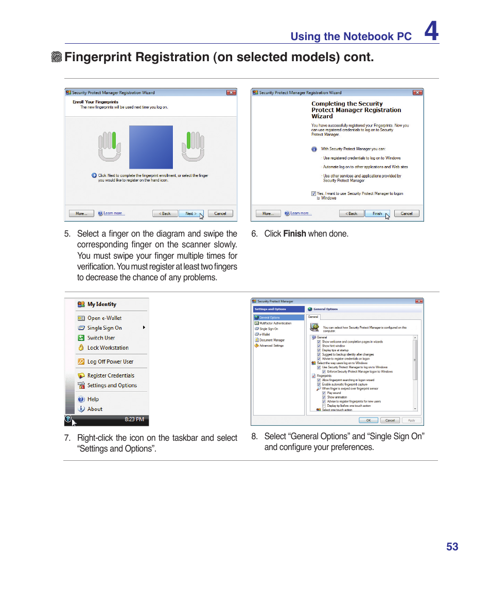 Asus U3S User Manual | Page 53 / 62