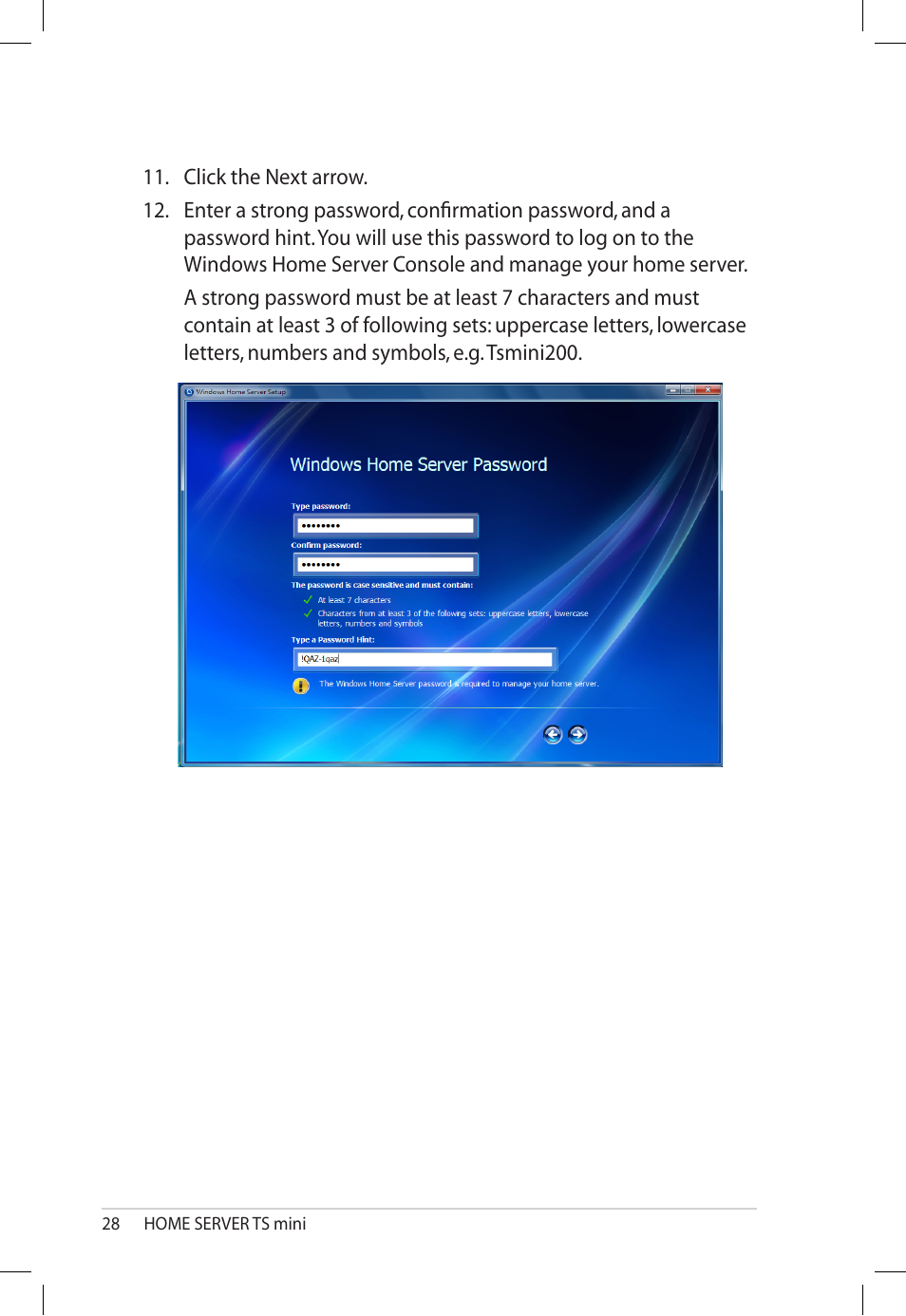 Asus TS Mini User Manual | Page 28 / 112