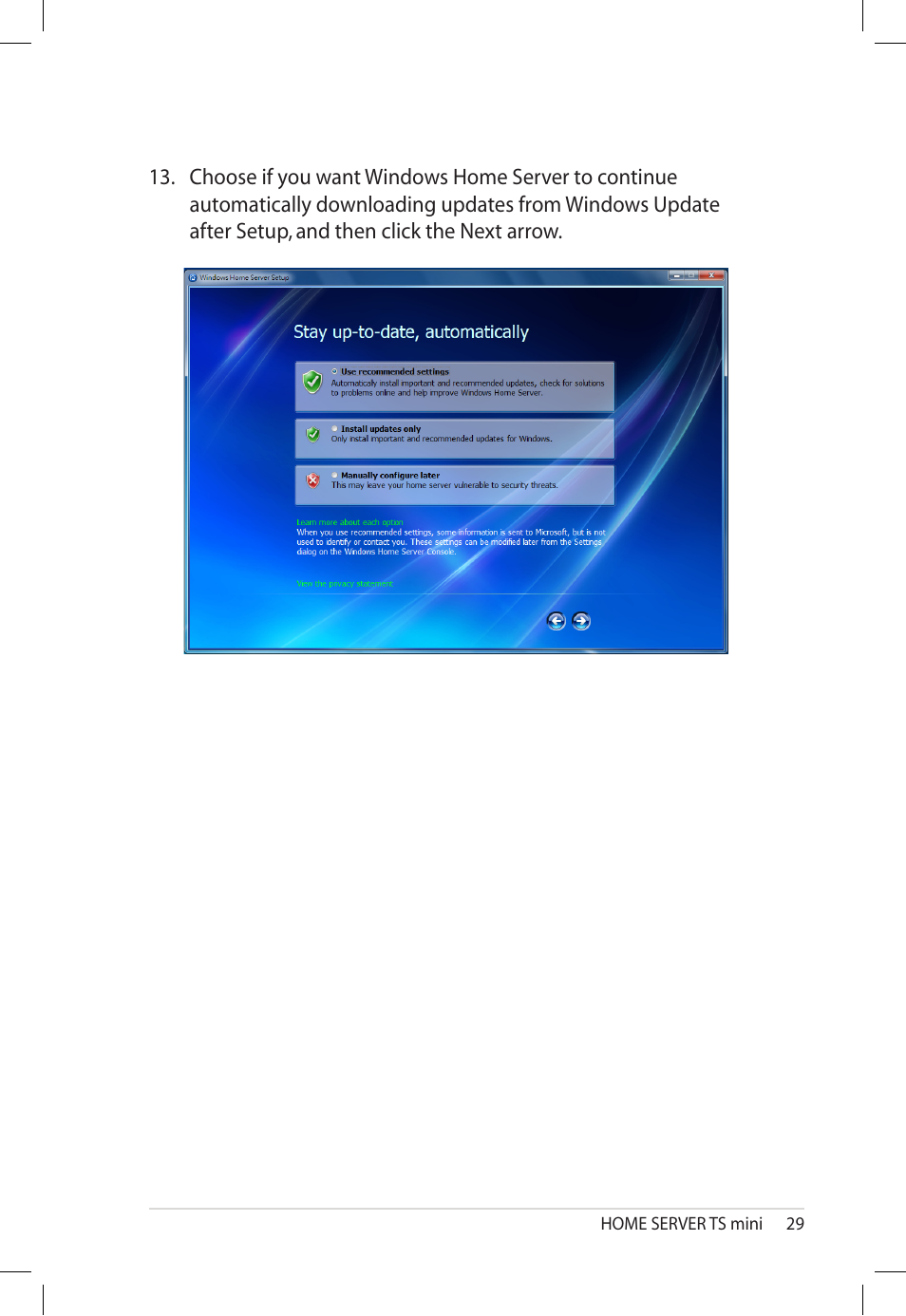 Asus TS Mini User Manual | Page 29 / 112