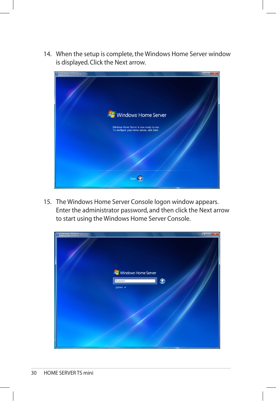 Asus TS Mini User Manual | Page 30 / 112