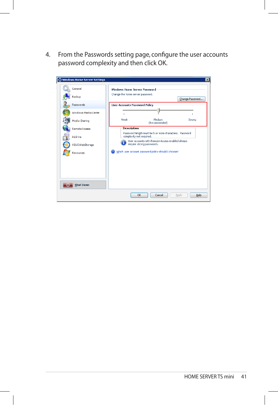 Asus TS Mini User Manual | Page 41 / 112