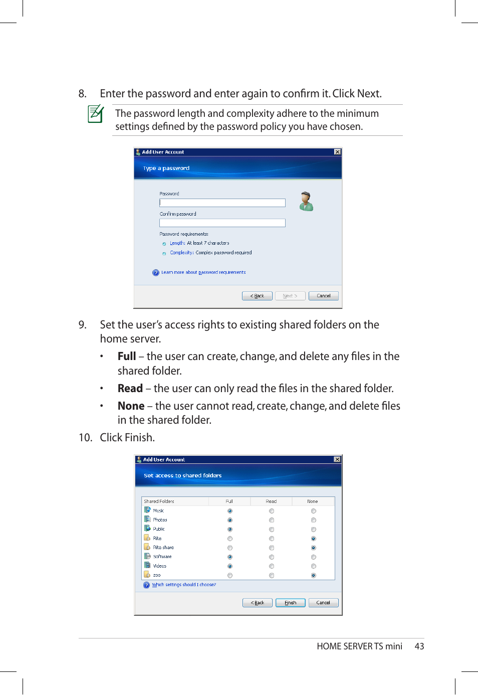 Asus TS Mini User Manual | Page 43 / 112