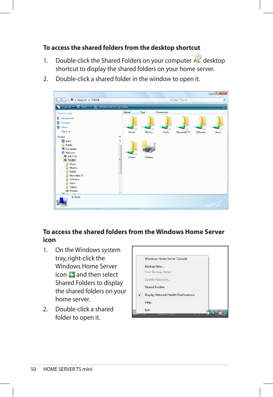 Asus TS Mini User Manual | Page 50 / 112