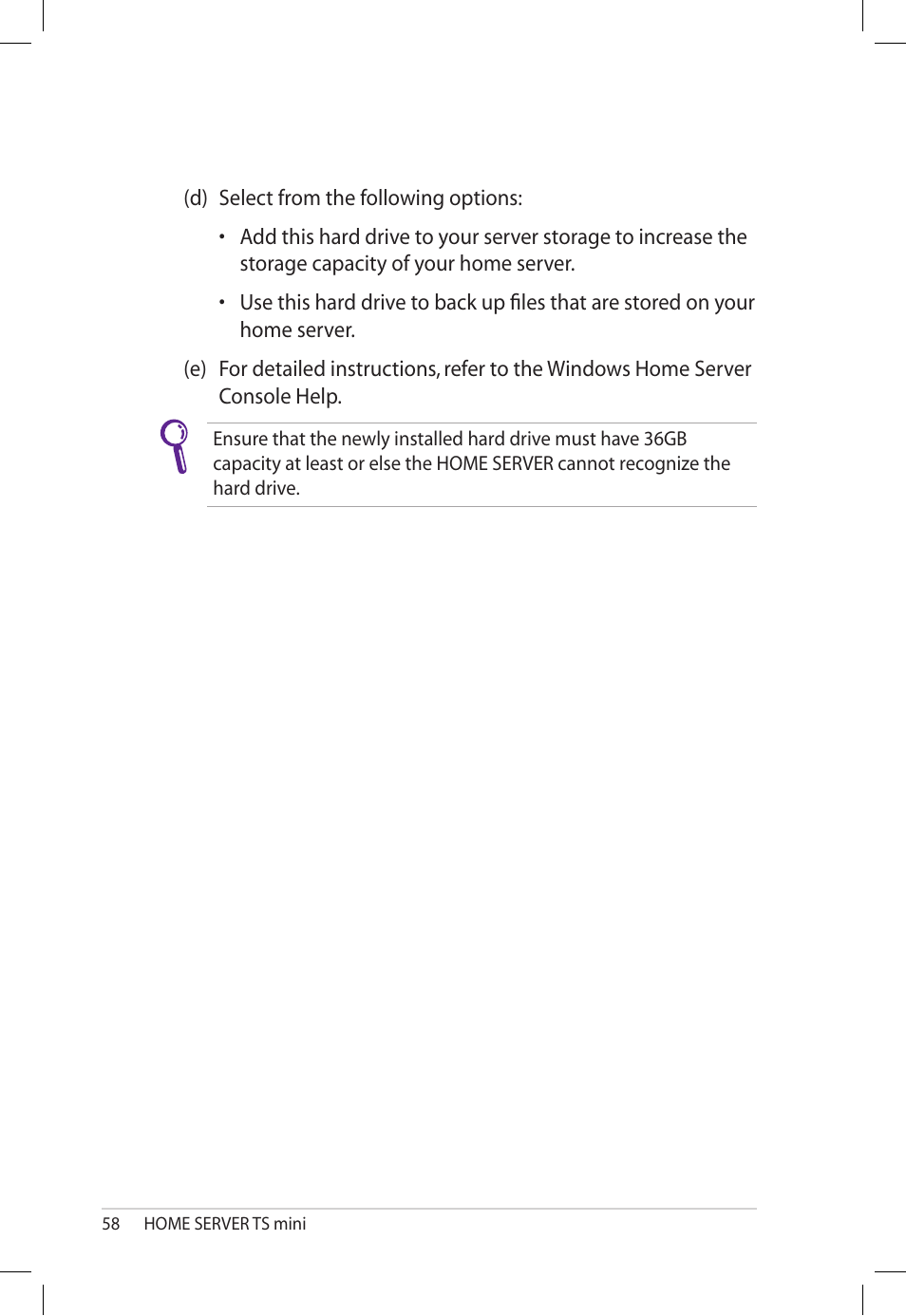 Asus TS Mini User Manual | Page 58 / 112