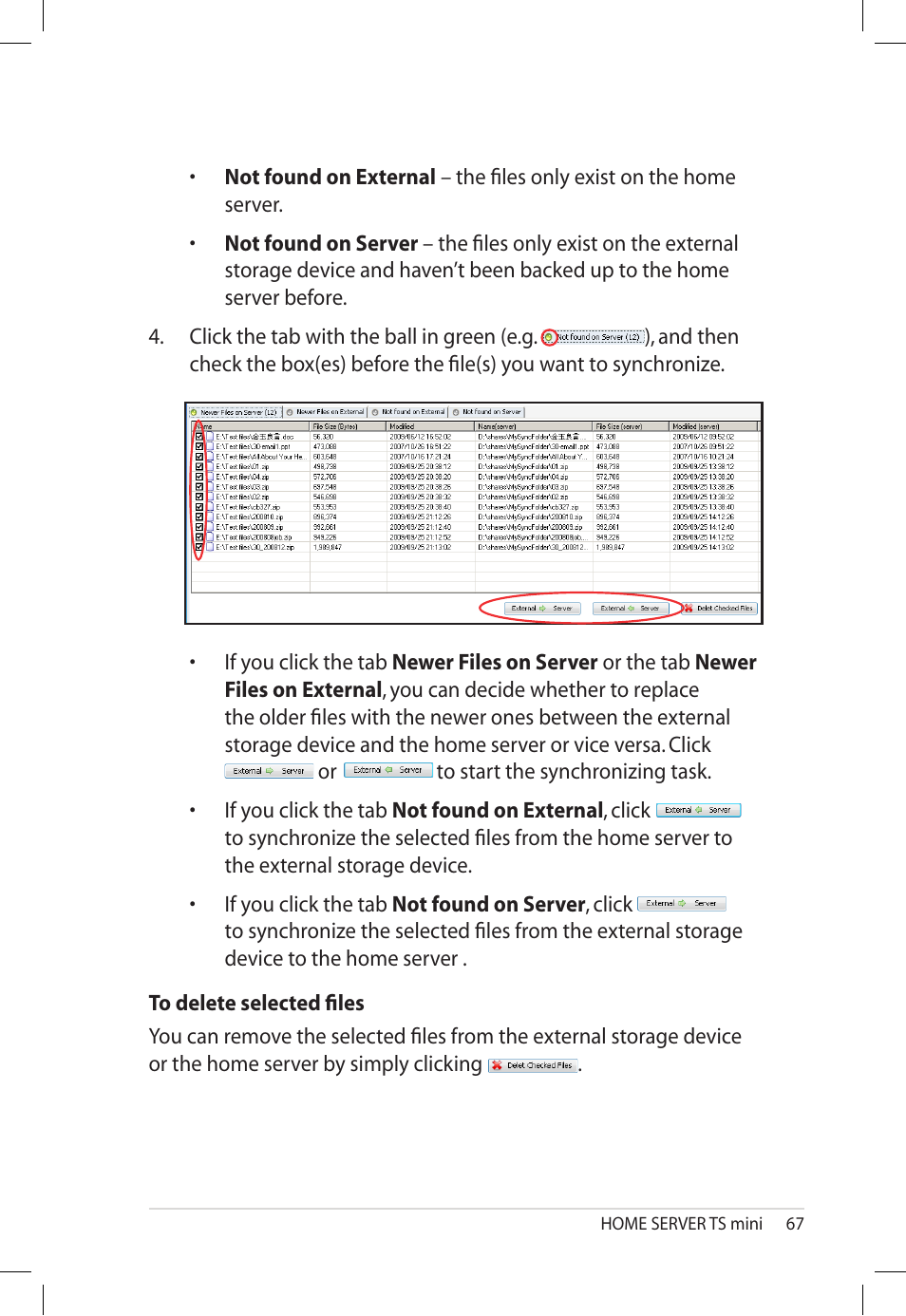 Asus TS Mini User Manual | Page 67 / 112