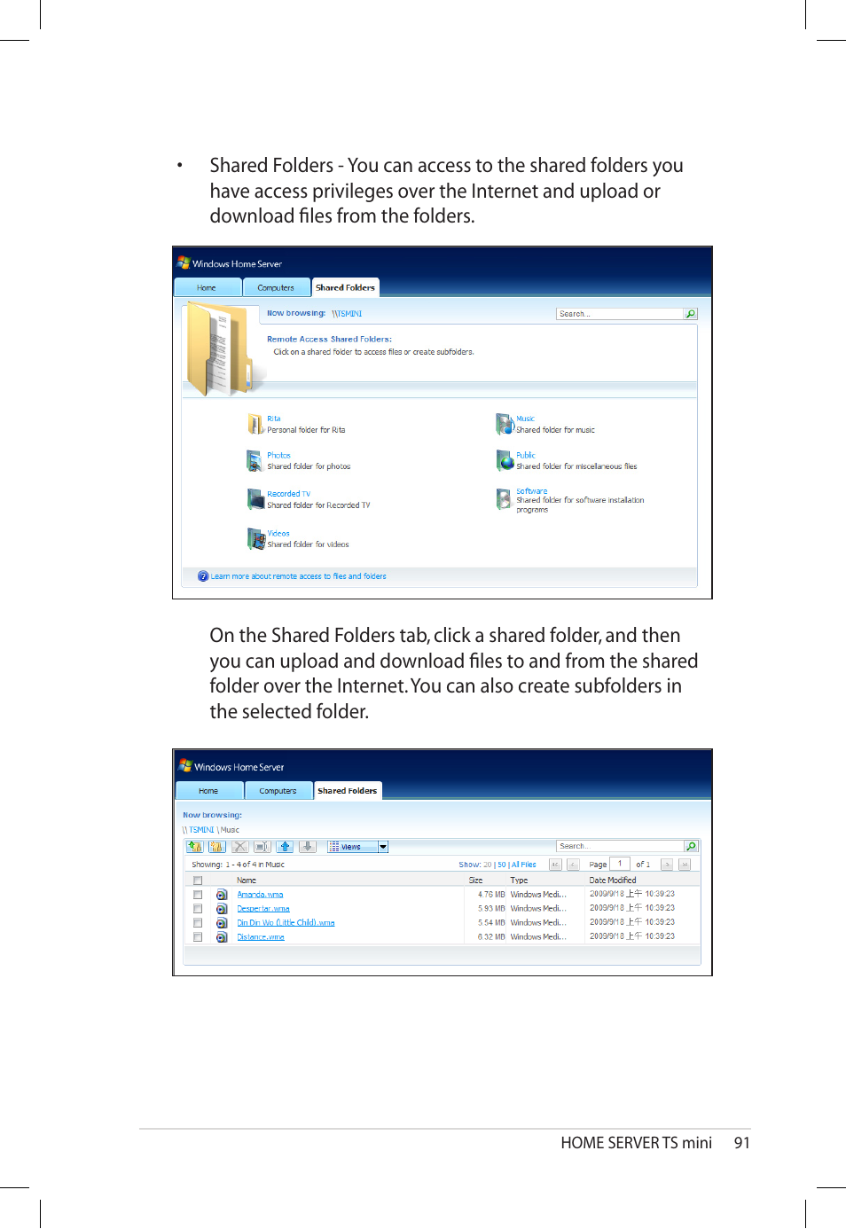 Asus TS Mini User Manual | Page 91 / 112