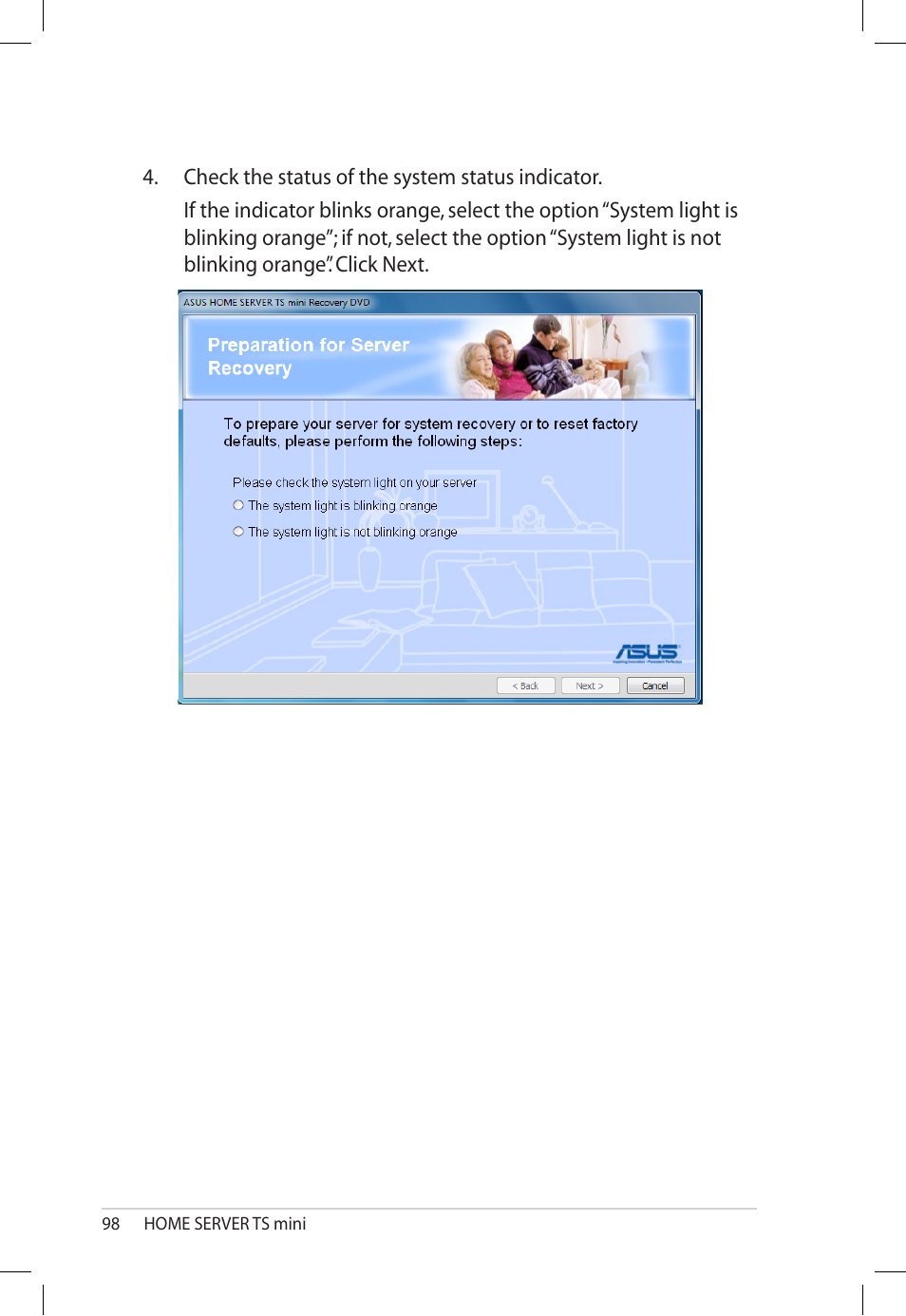 Asus TS Mini User Manual | Page 98 / 112