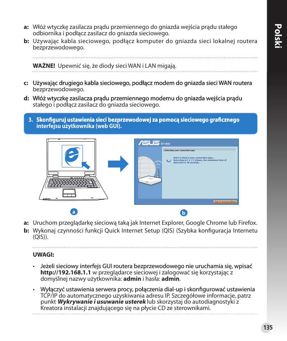 Polsk i | Asus RT-N53 User Manual | Page 135 / 194