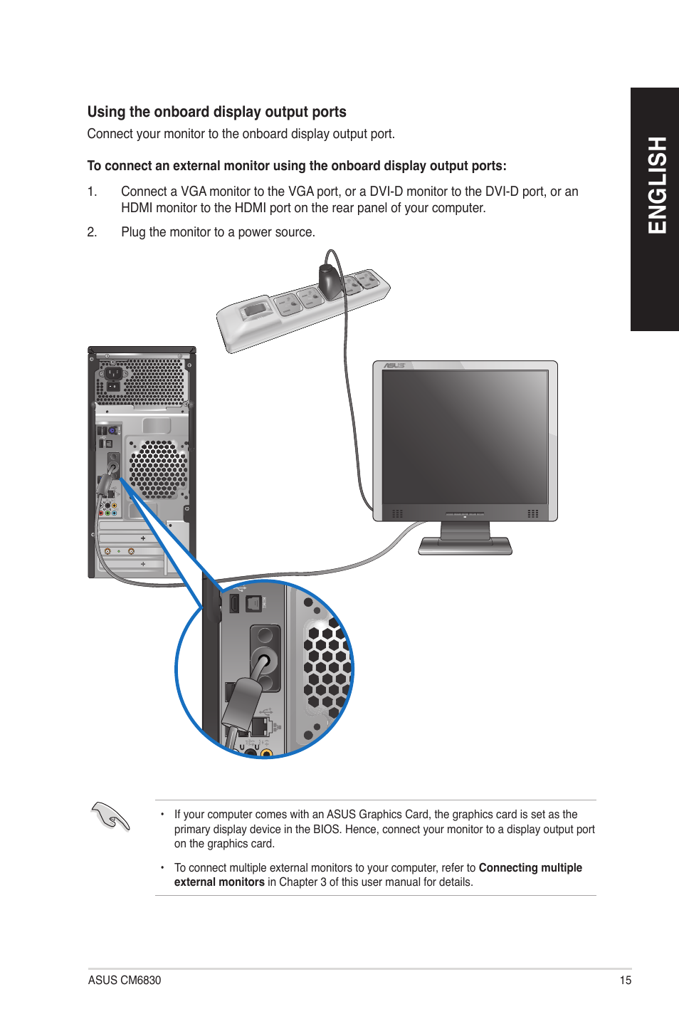 En g lis h en g li sh | Asus CM6830 User Manual | Page 15 / 64