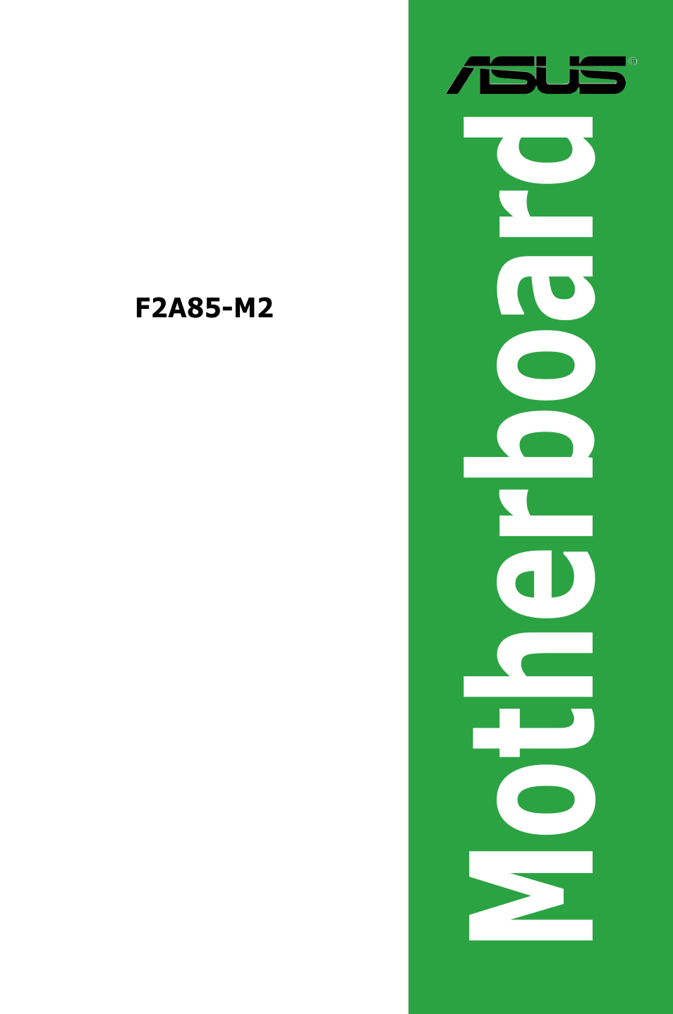 Asus F2A85-M2 User Manual | 76 pages