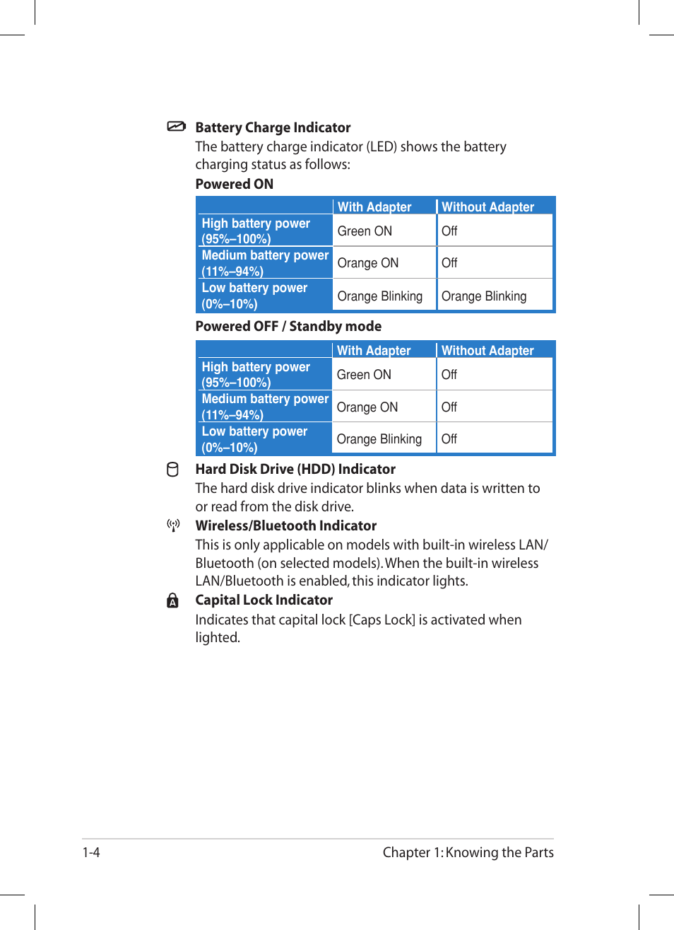 Asus Eee PC 1005HA User Manual | Page 12 / 60