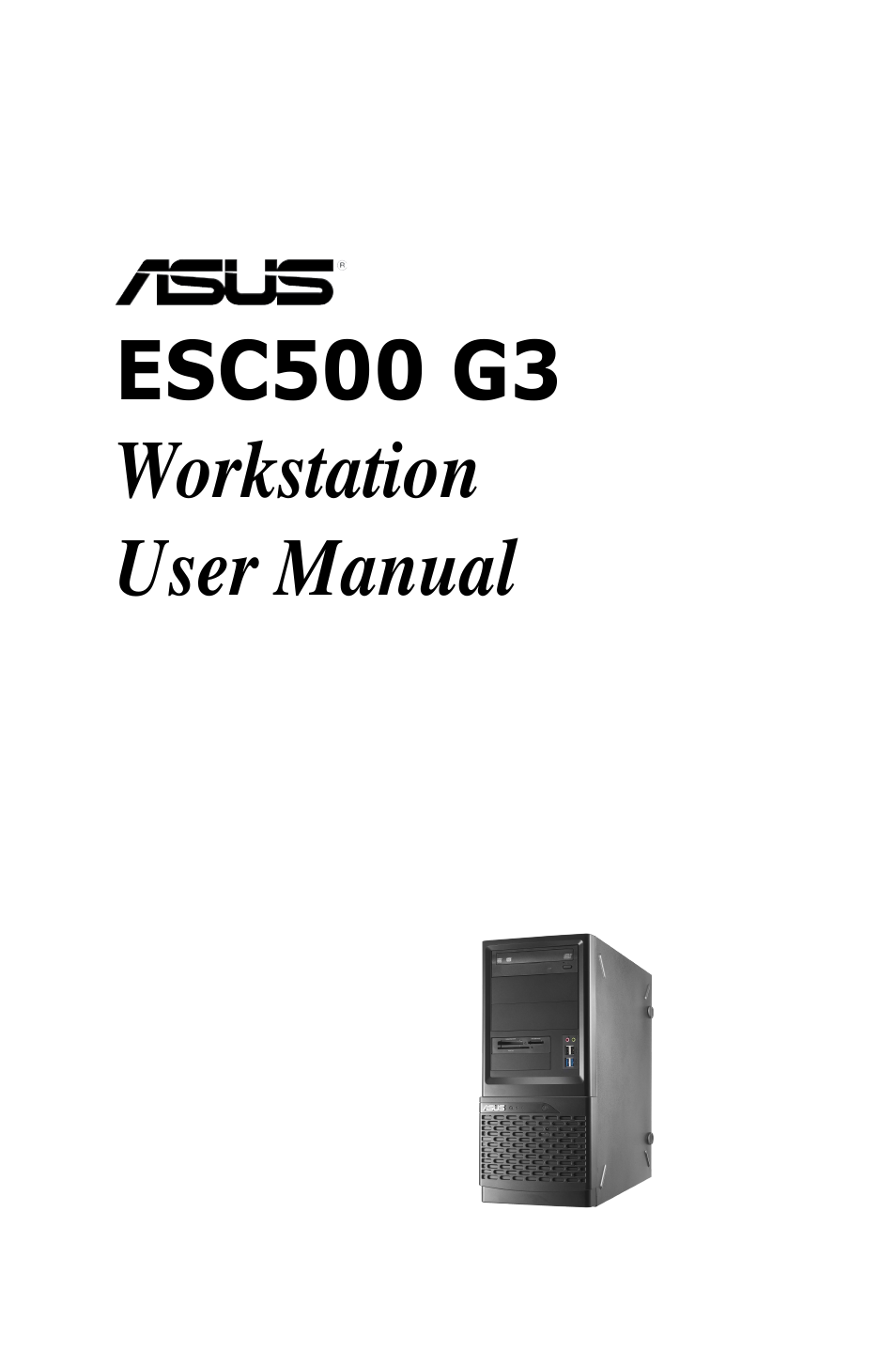 Asus ESC500 G3 User Manual | 182 pages