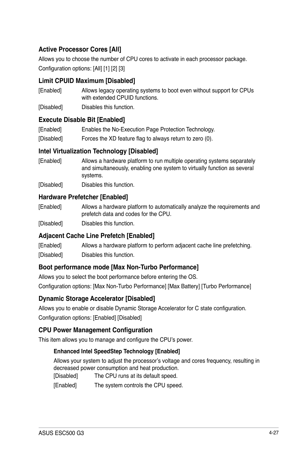 Asus ESC500 G3 User Manual | Page 105 / 182