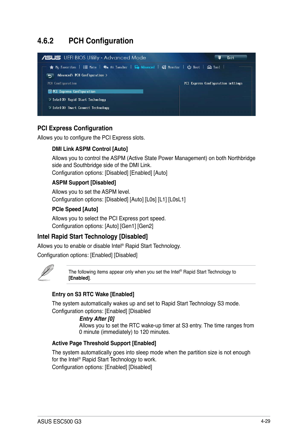 2 pch configuration | Asus ESC500 G3 User Manual | Page 107 / 182