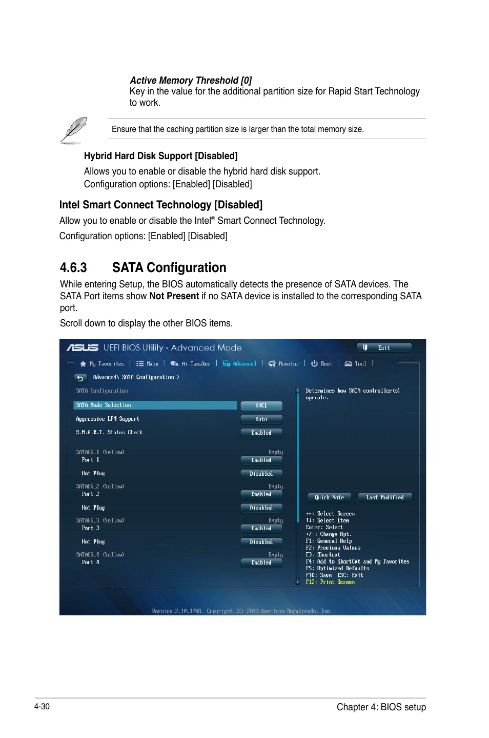 3 sata configuration | Asus ESC500 G3 User Manual | Page 108 / 182