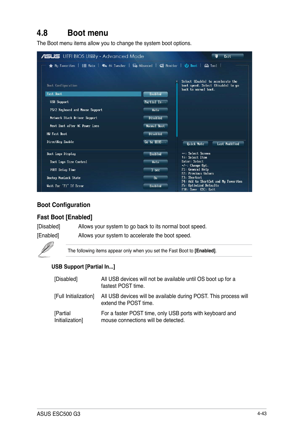 8 boot menu | Asus ESC500 G3 User Manual | Page 121 / 182