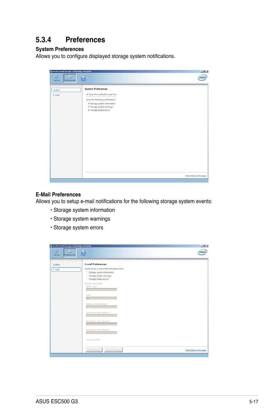 4 preferences | Asus ESC500 G3 User Manual | Page 153 / 182