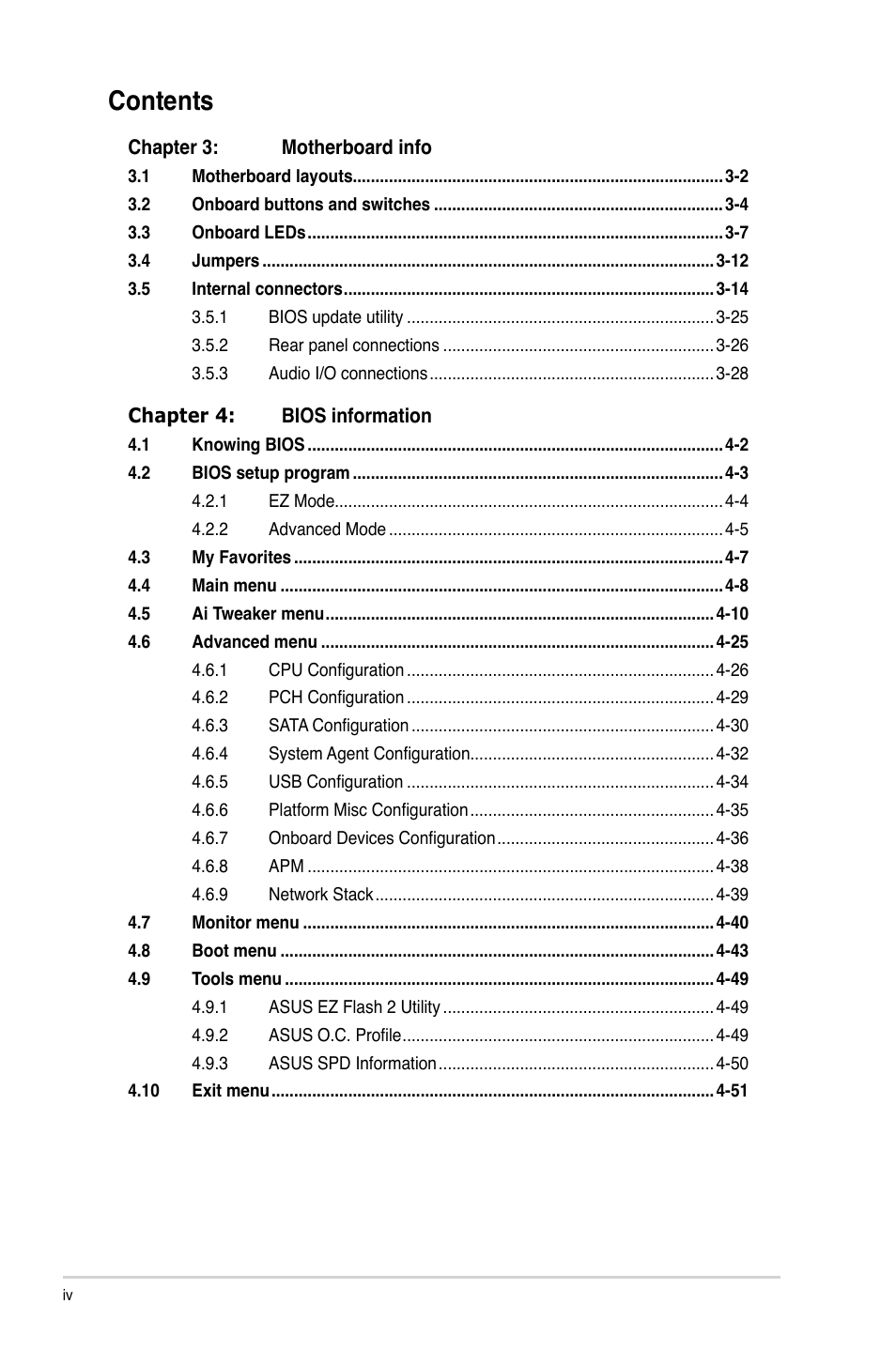 Asus ESC500 G3 User Manual | Page 4 / 182