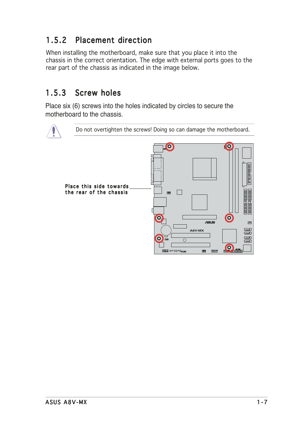 Asus A8V-MX User Manual | Page 17 / 90