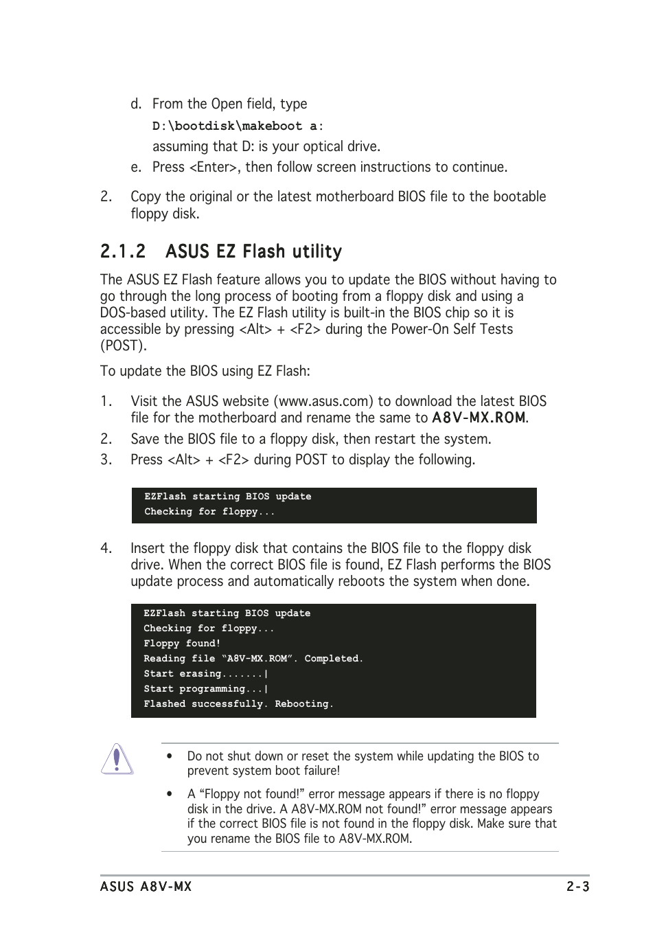Asus A8V-MX User Manual | Page 45 / 90