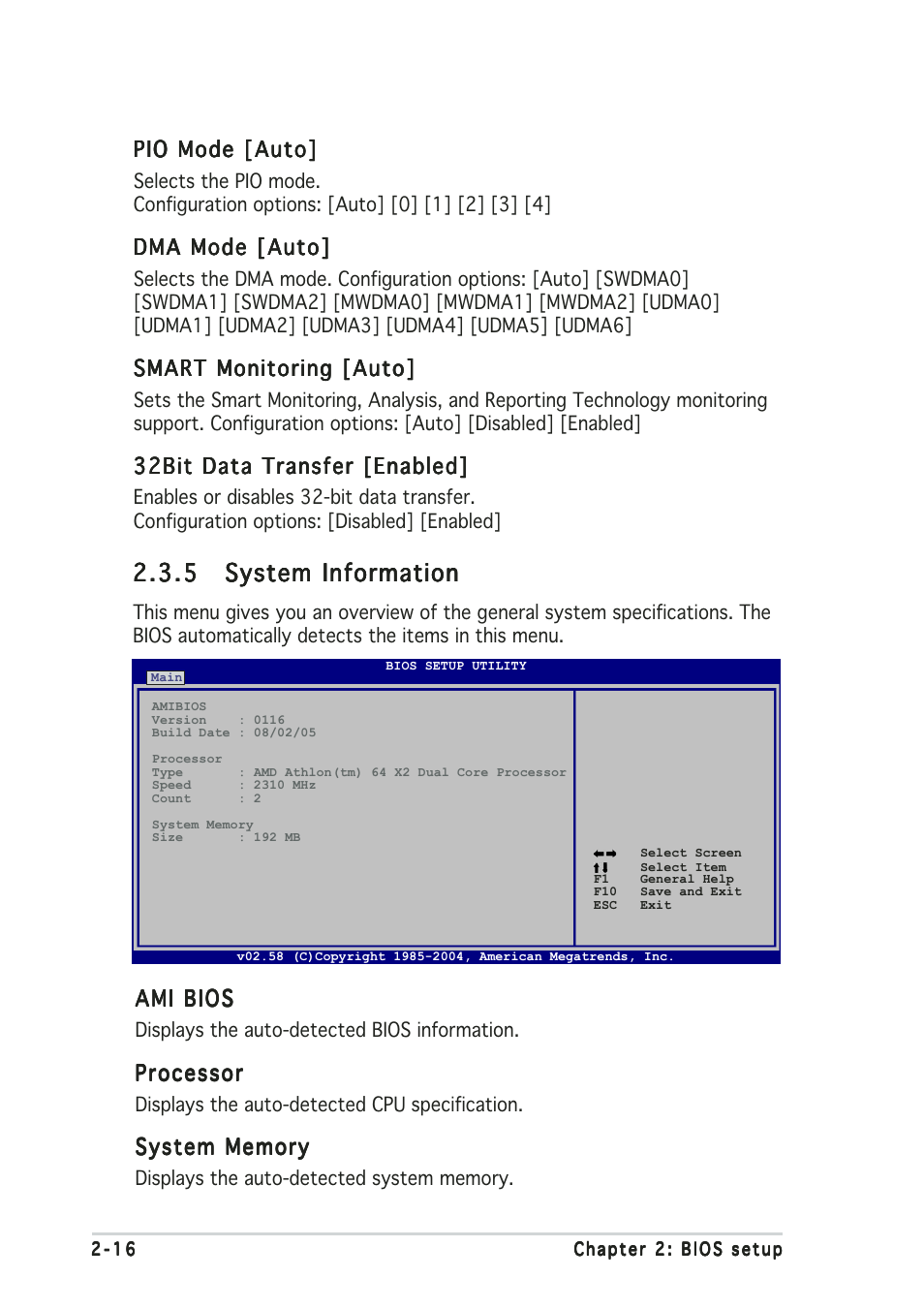 Asus A8V-MX User Manual | Page 58 / 90