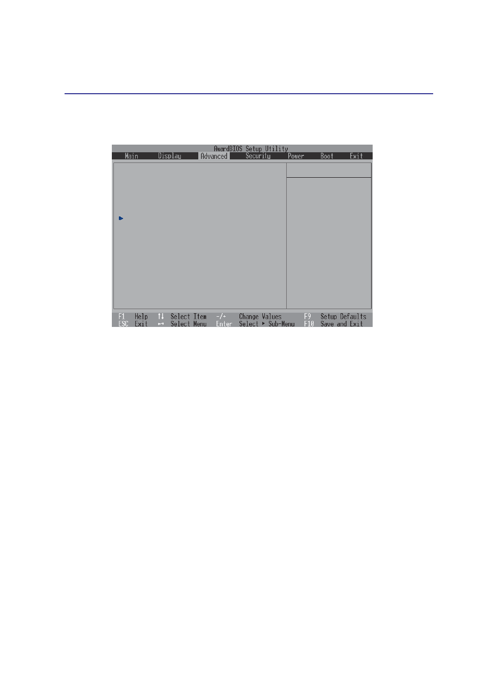 Advanced menu, 11 configuring the bios, Default cpu speed [1400 mhz] (display field) | Max cpu speed [1400 mhz] (display field), Ext. cpu frequency [100, Dram timing [normal, Internal touchpad [enabled, I/o device configuration (described on next page) | Asus M2E User Manual | Page 11 / 20