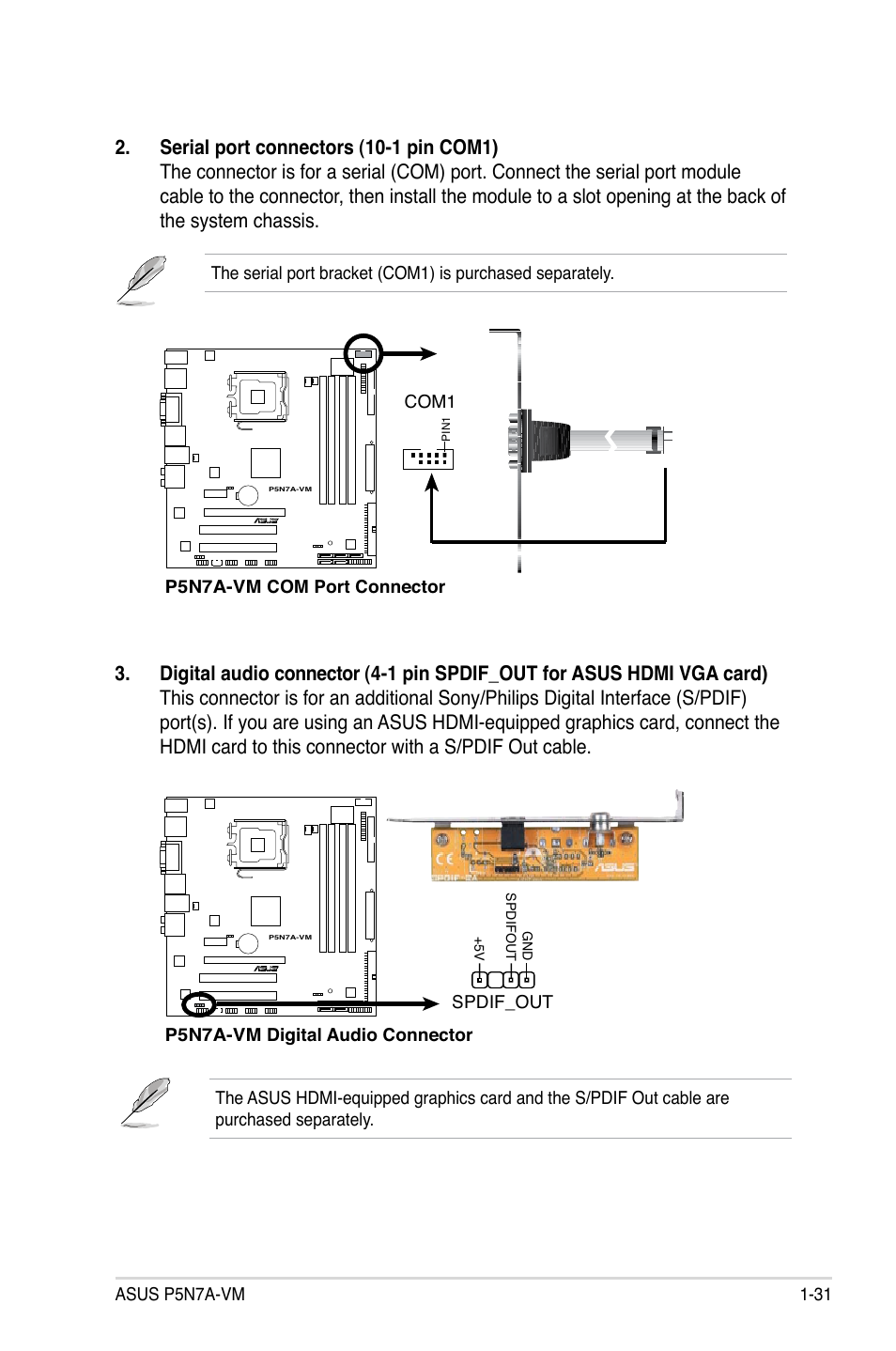 Asus P5N7A-VM User Manual | Page 43 / 112