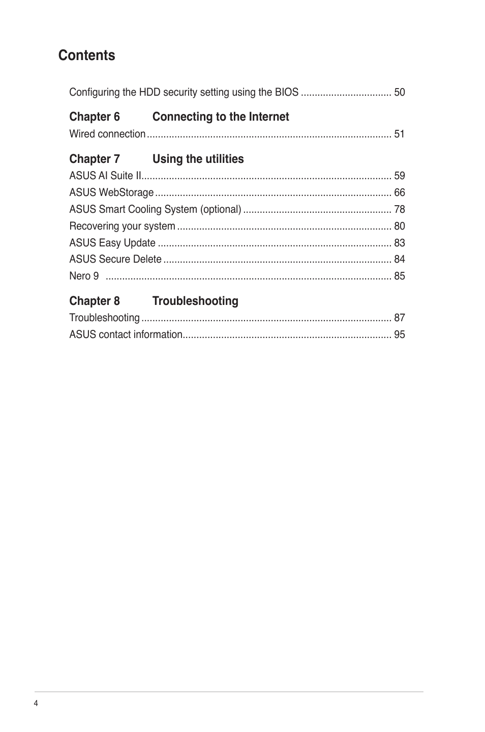 Asus BM1845 User Manual | Page 4 / 96