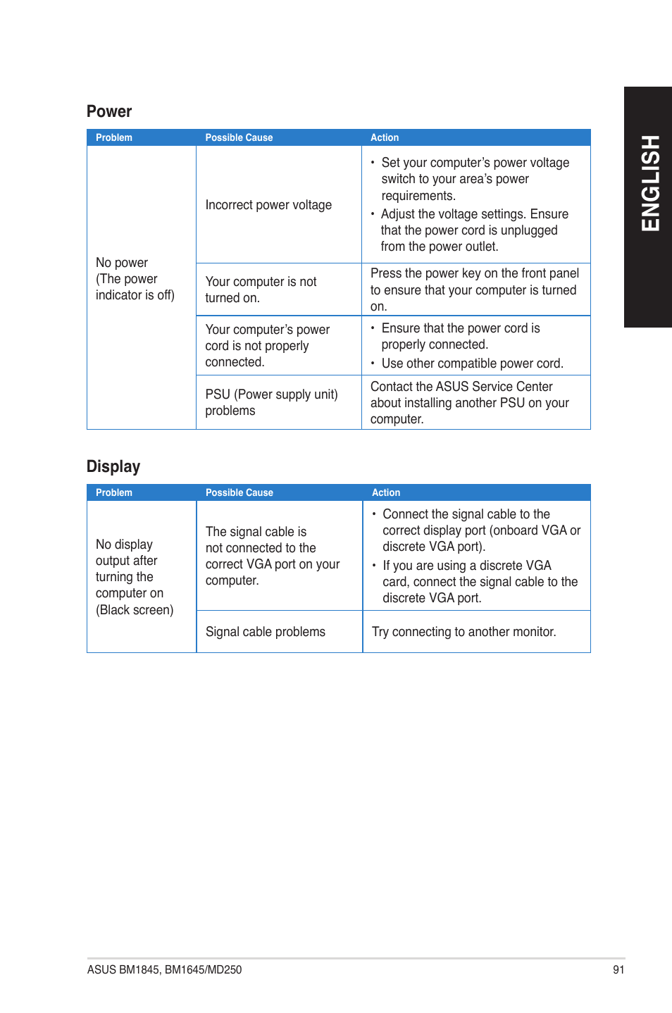 En g lis h en g li sh | Asus BM1845 User Manual | Page 91 / 96