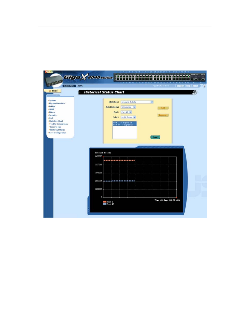 3 historical status | Asus GigaX2048 User Manual | Page 101 / 169