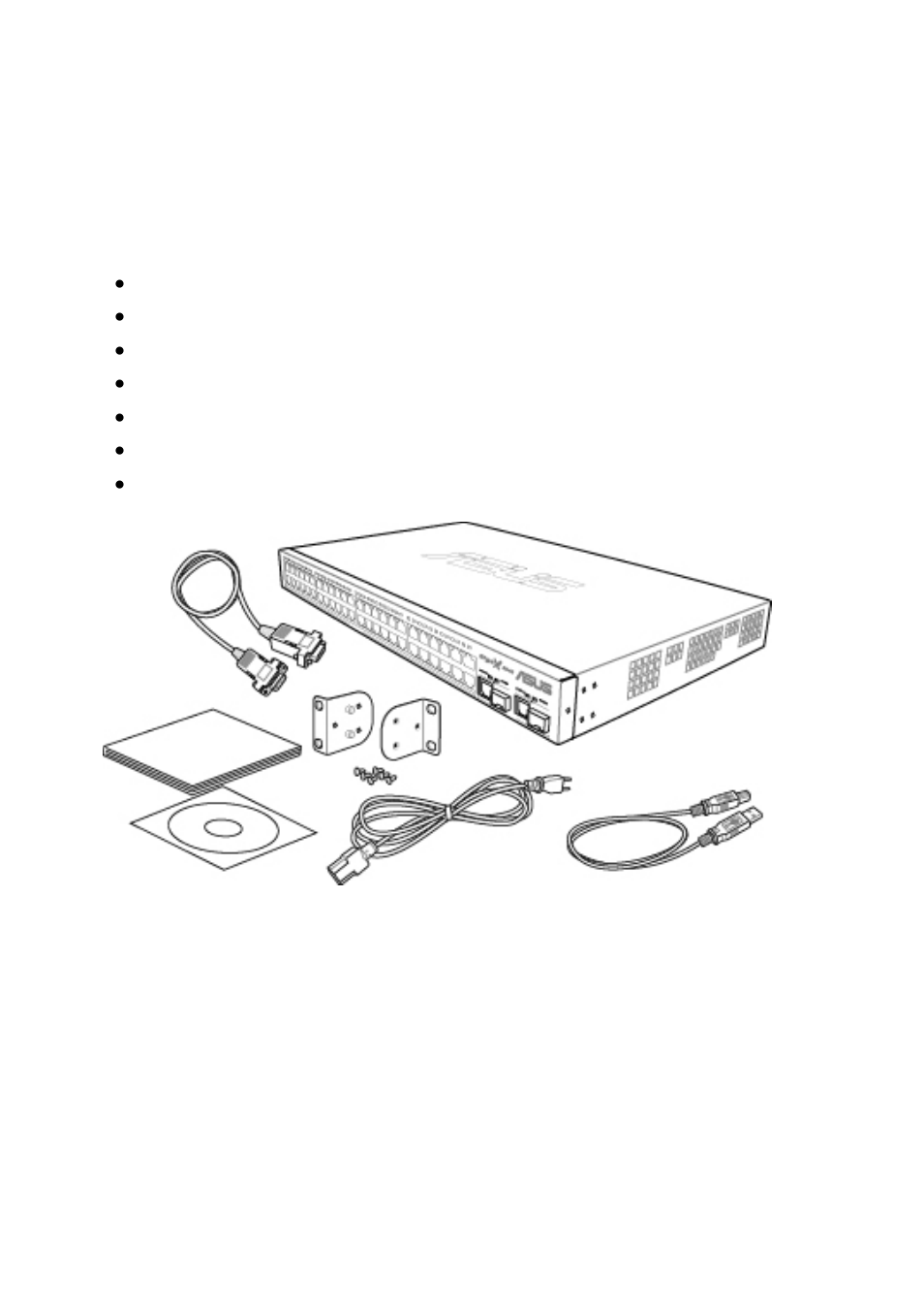 2 getting to know the gigax, 1 package contents, 2getting to know the gigax | Asus GigaX2048 User Manual | Page 16 / 169