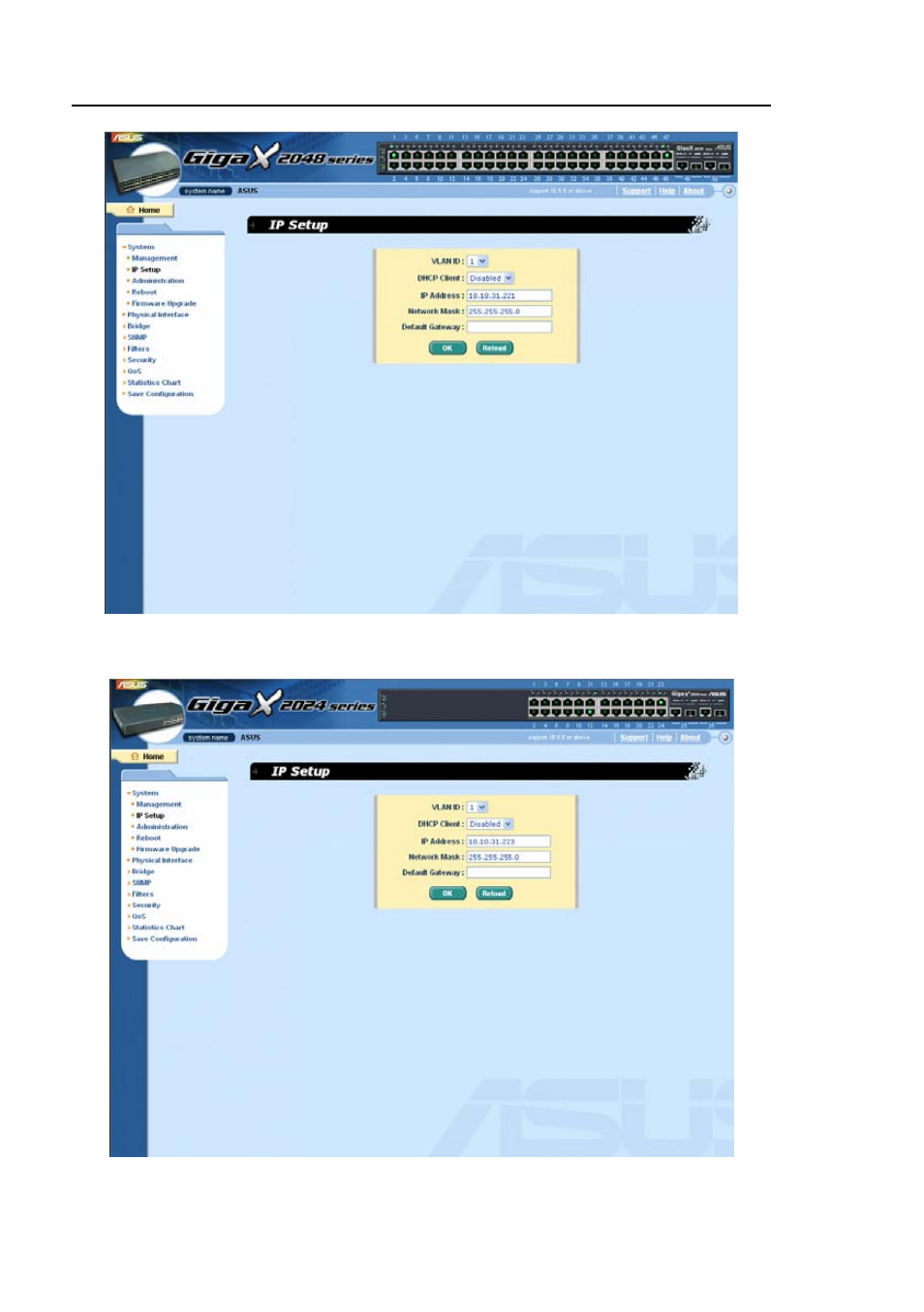 Asus GigaX2048 User Manual | Page 28 / 169