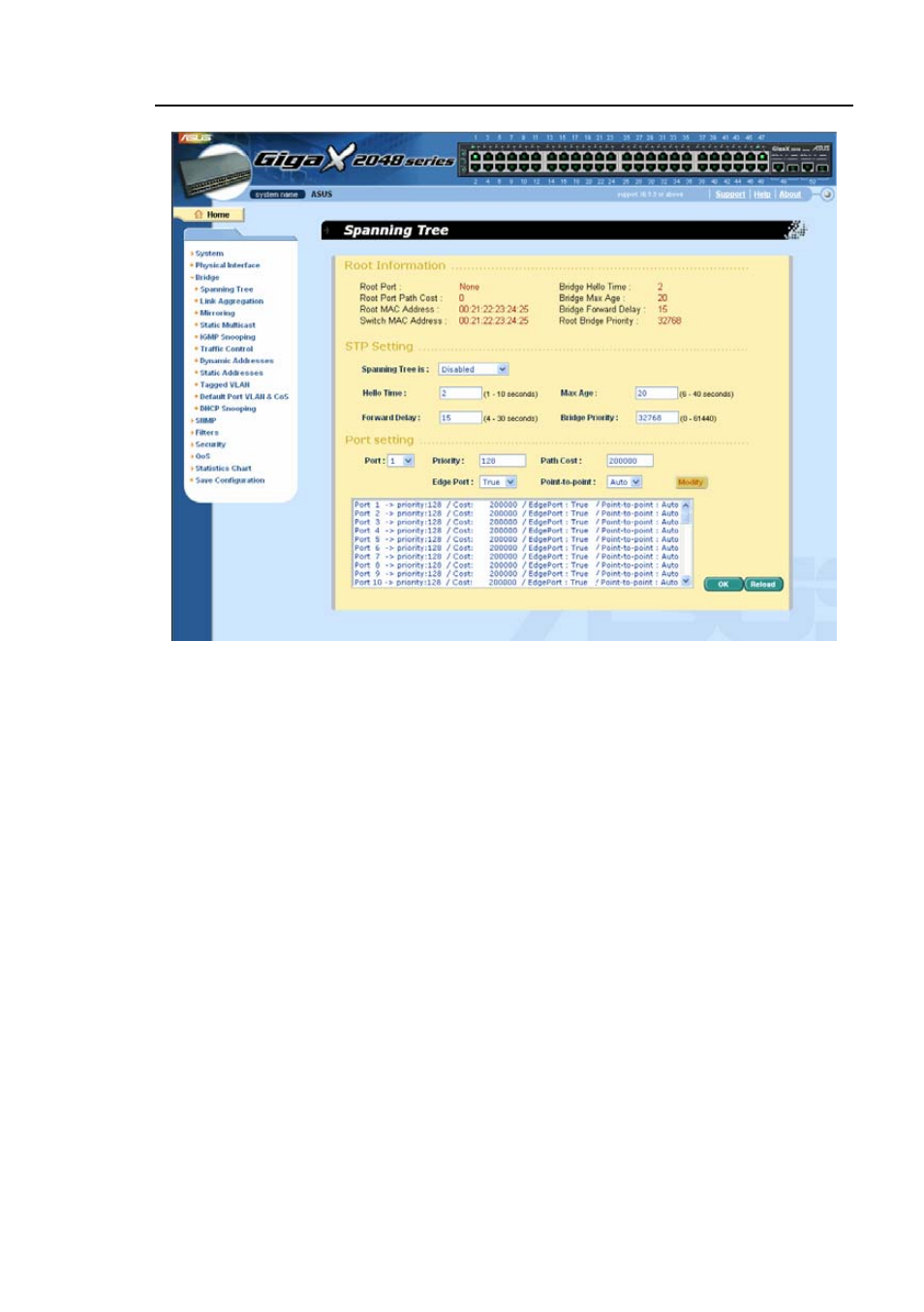 1 link aggregation | Asus GigaX2048 User Manual | Page 45 / 169