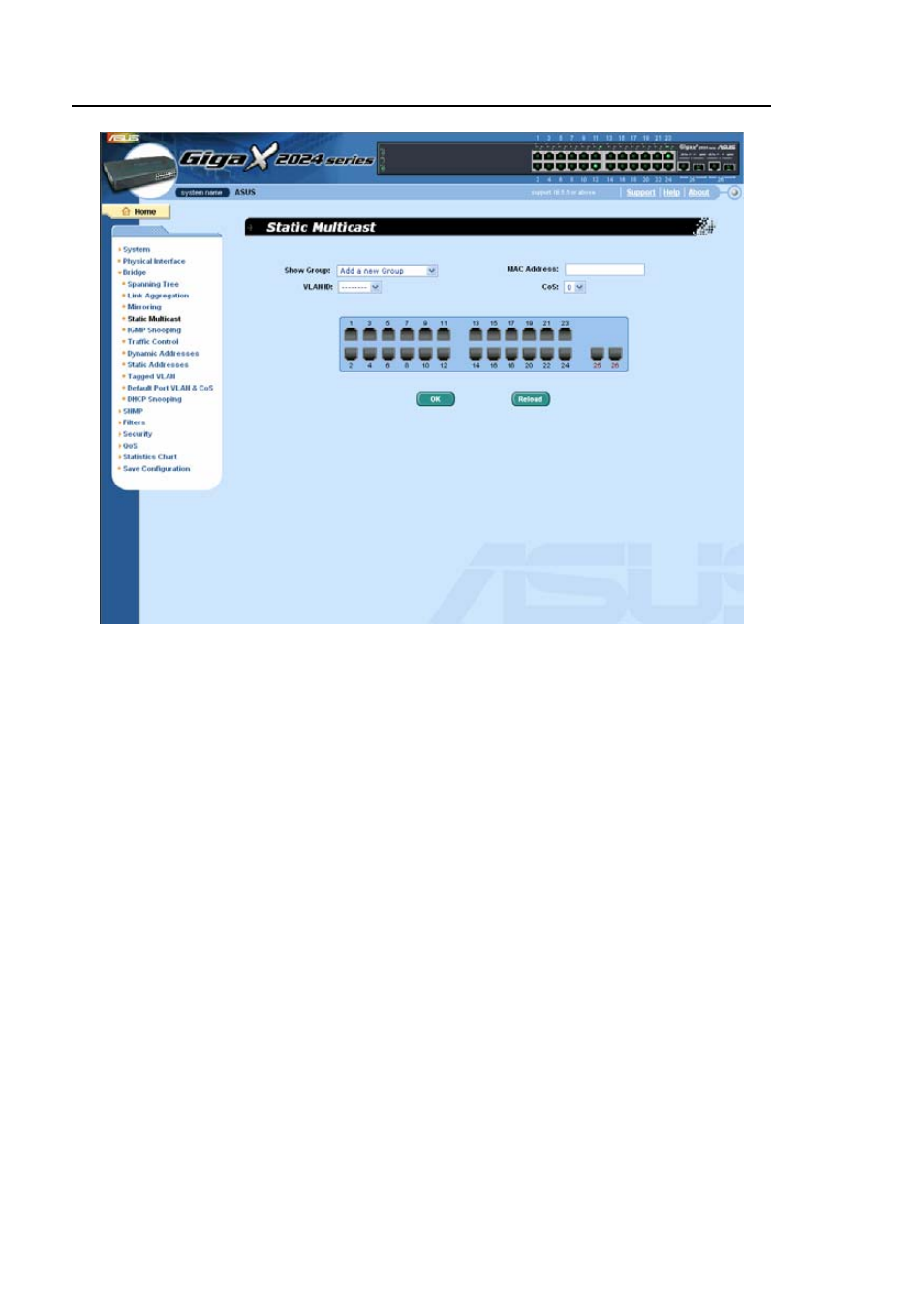4 igmp snooping | Asus GigaX2048 User Manual | Page 52 / 169