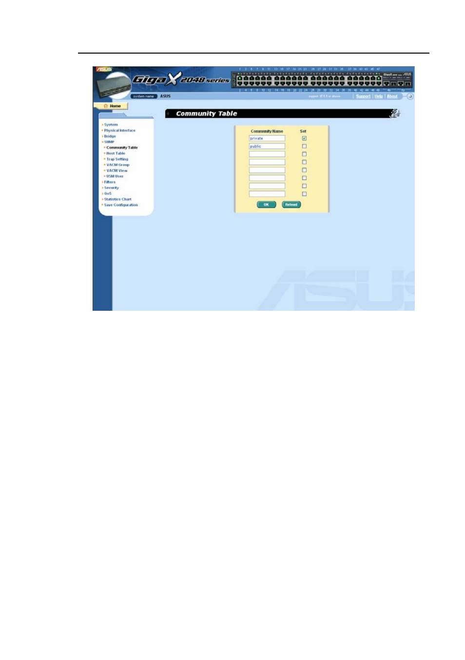 Asus GigaX2048 User Manual | Page 63 / 169