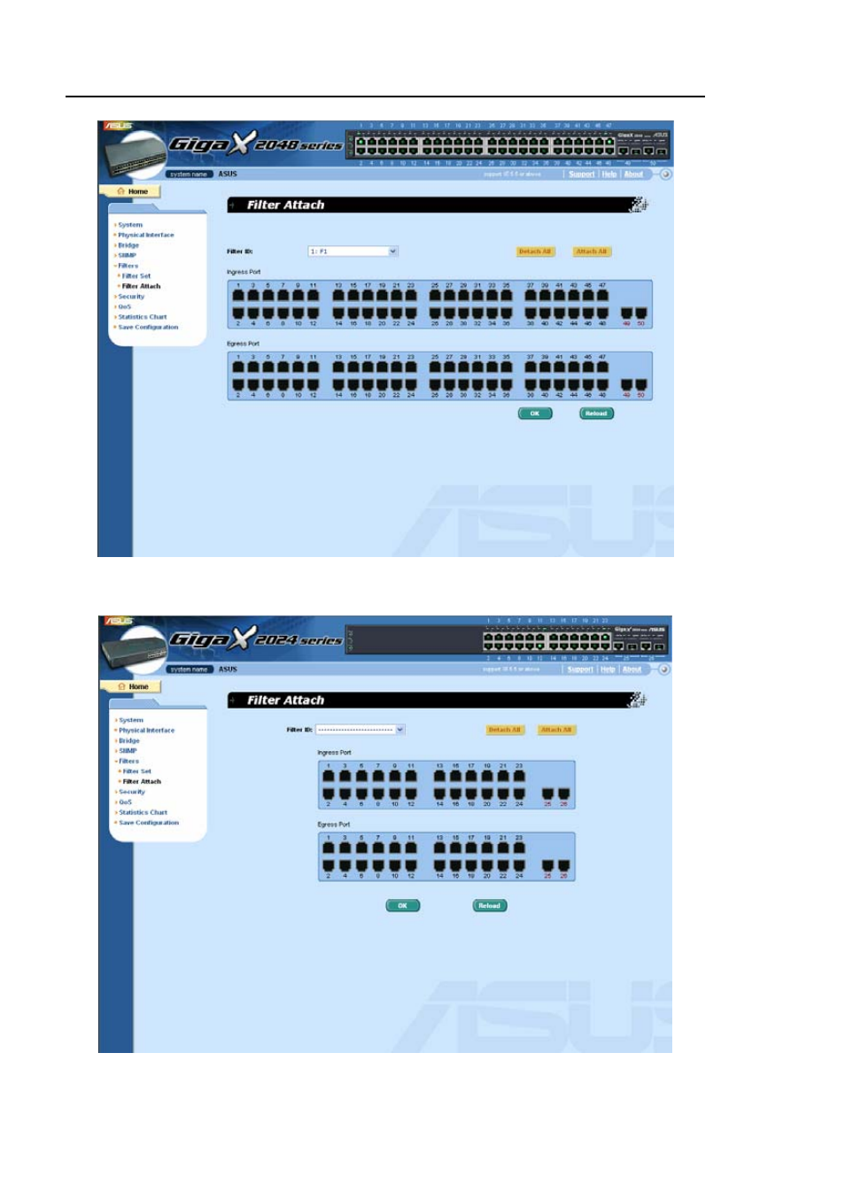 Asus GigaX2048 User Manual | Page 74 / 169