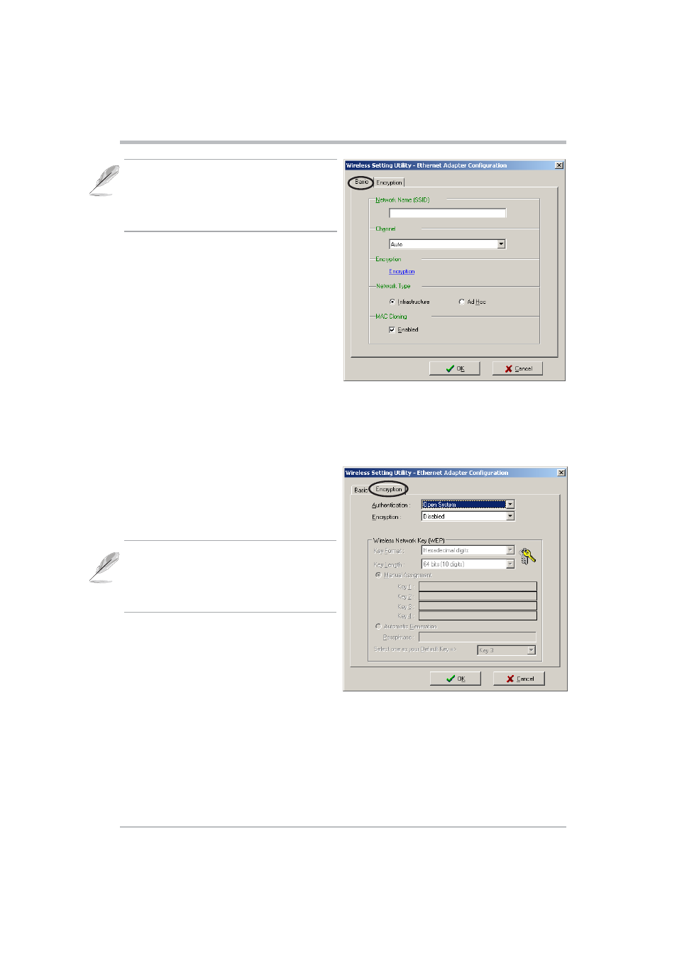 Configuration | Asus WL-330 User Manual | Page 33 / 70