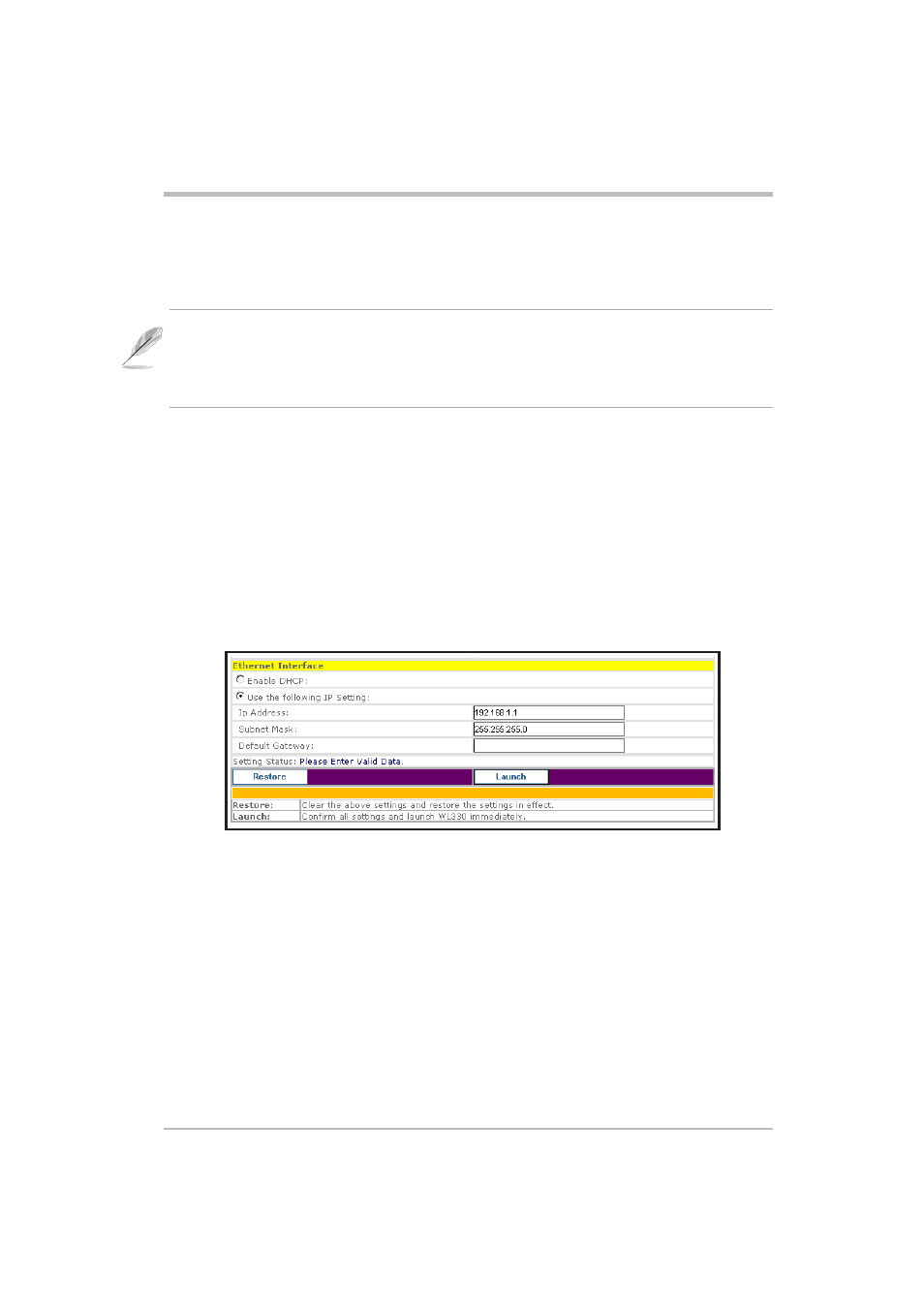Configuration | Asus WL-330 User Manual | Page 41 / 70