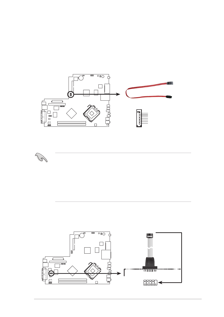 Xp™ service pack 1 when using serial ata | Asus P1-PH1 User Manual | Page 57 / 88