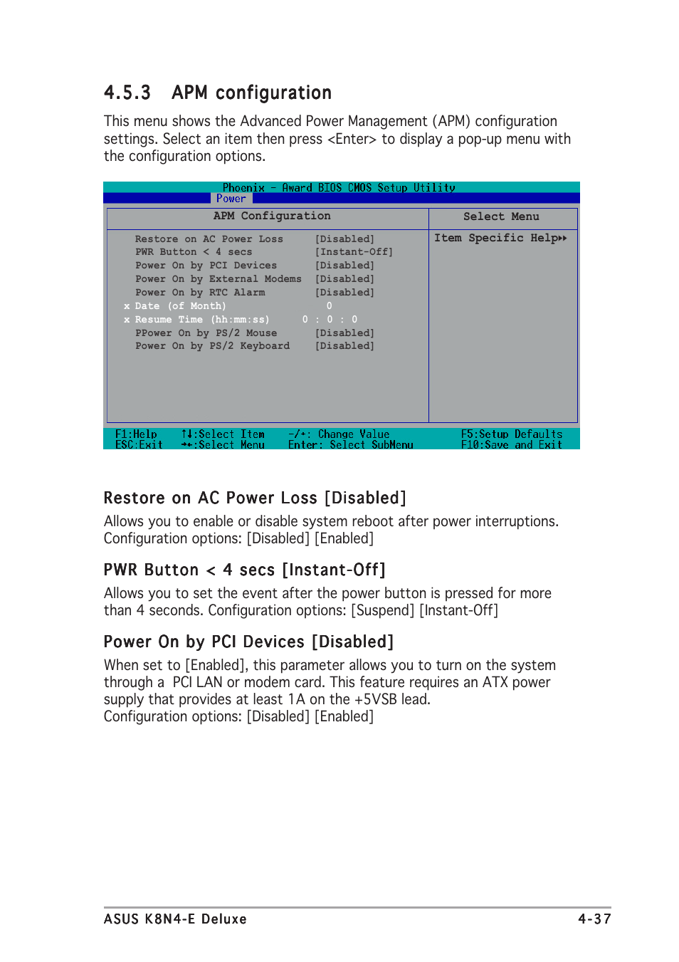 Asus K8N4-E DELUXE User Manual | Page 103 / 166