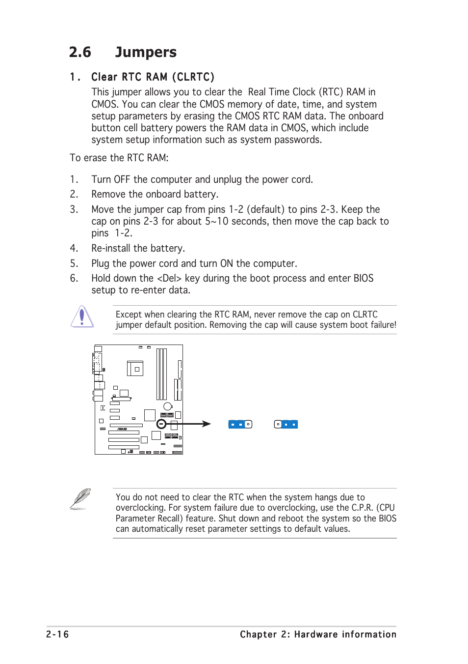 6 jumpers | Asus K8N4-E DELUXE User Manual | Page 40 / 166