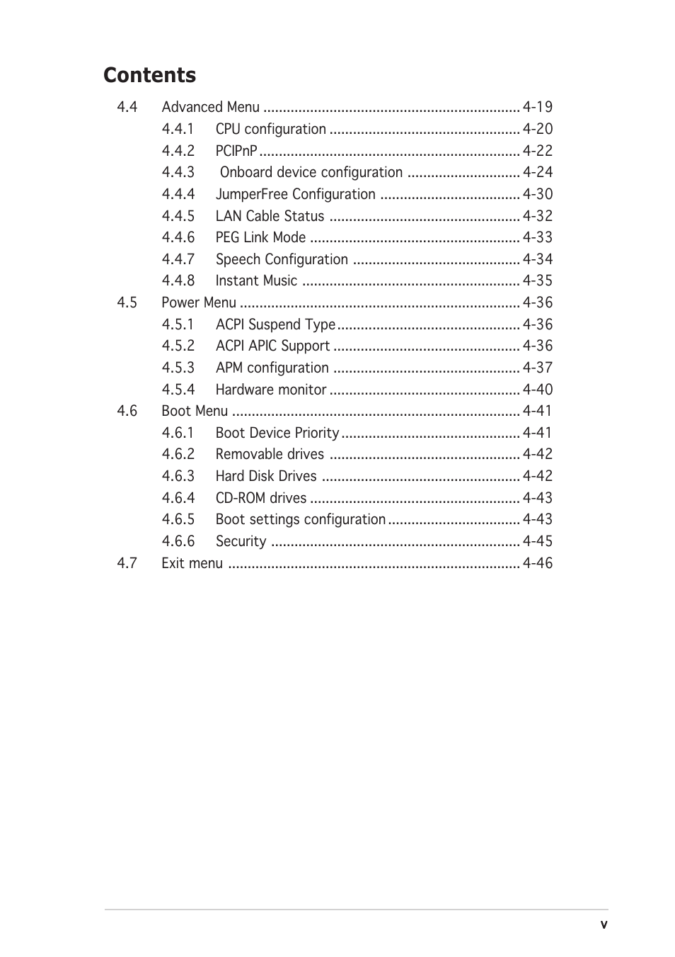 Asus K8N4-E DELUXE User Manual | Page 5 / 166