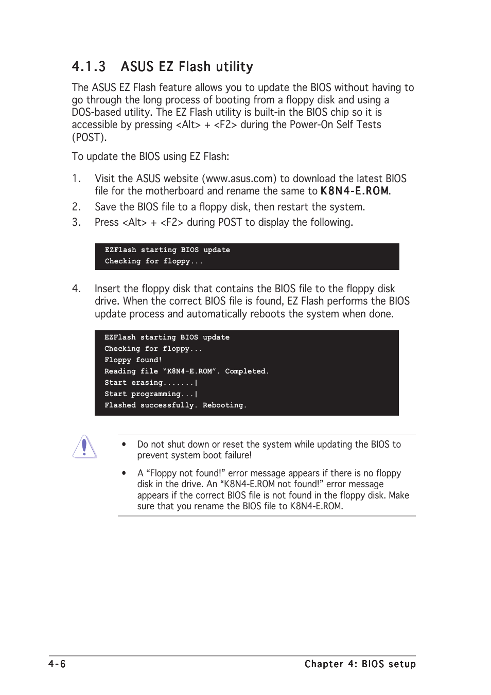 Asus K8N4-E DELUXE User Manual | Page 72 / 166