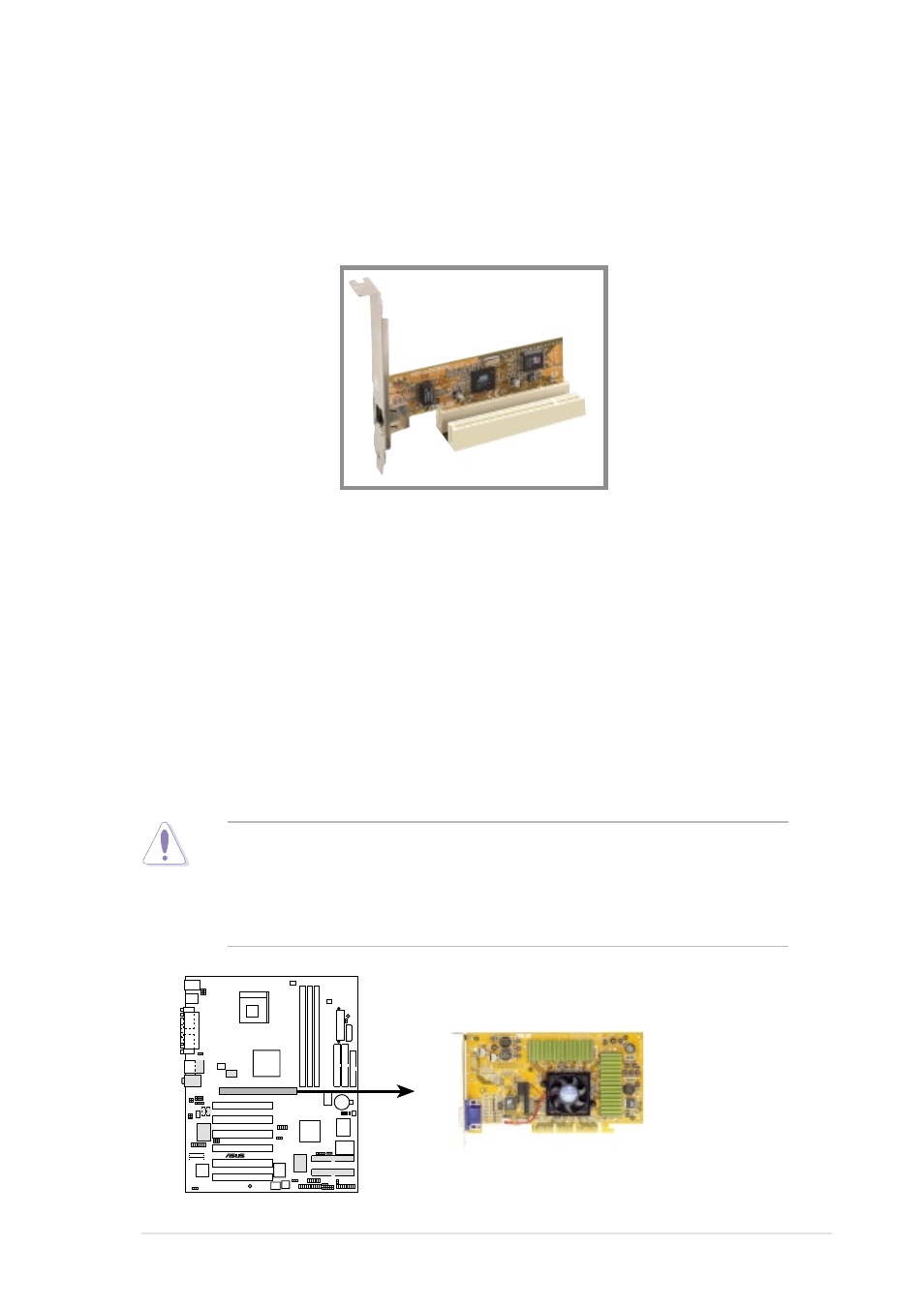 3 pci slots, 4 agp pro slot | Asus P4B533-E User Manual | Page 43 / 148