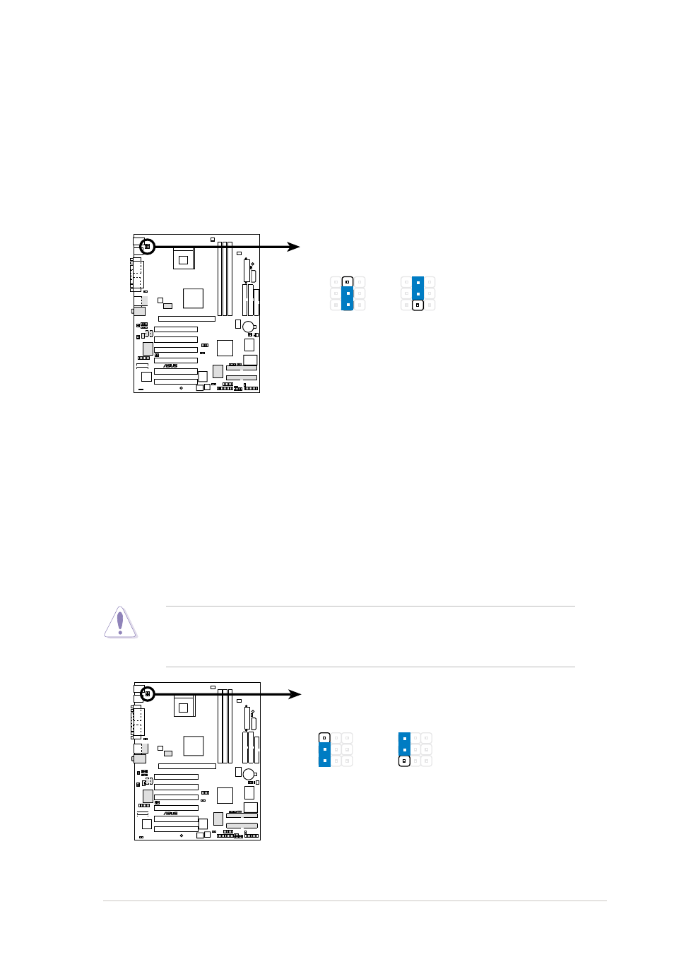 Through the bios setup | Asus P4B533-E User Manual | Page 47 / 148