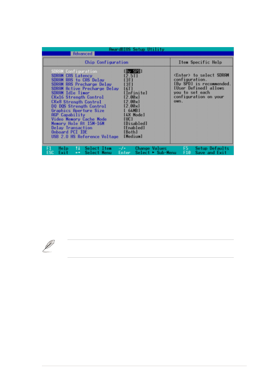 1 chip configuration | Asus P4B533-E User Manual | Page 93 / 148