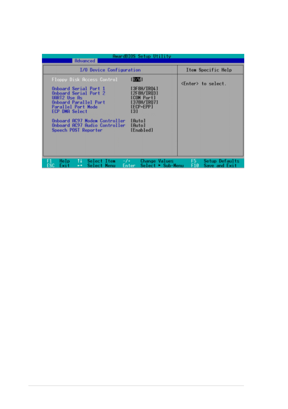 2 i/o device configuration | Asus P4B533-E User Manual | Page 96 / 148