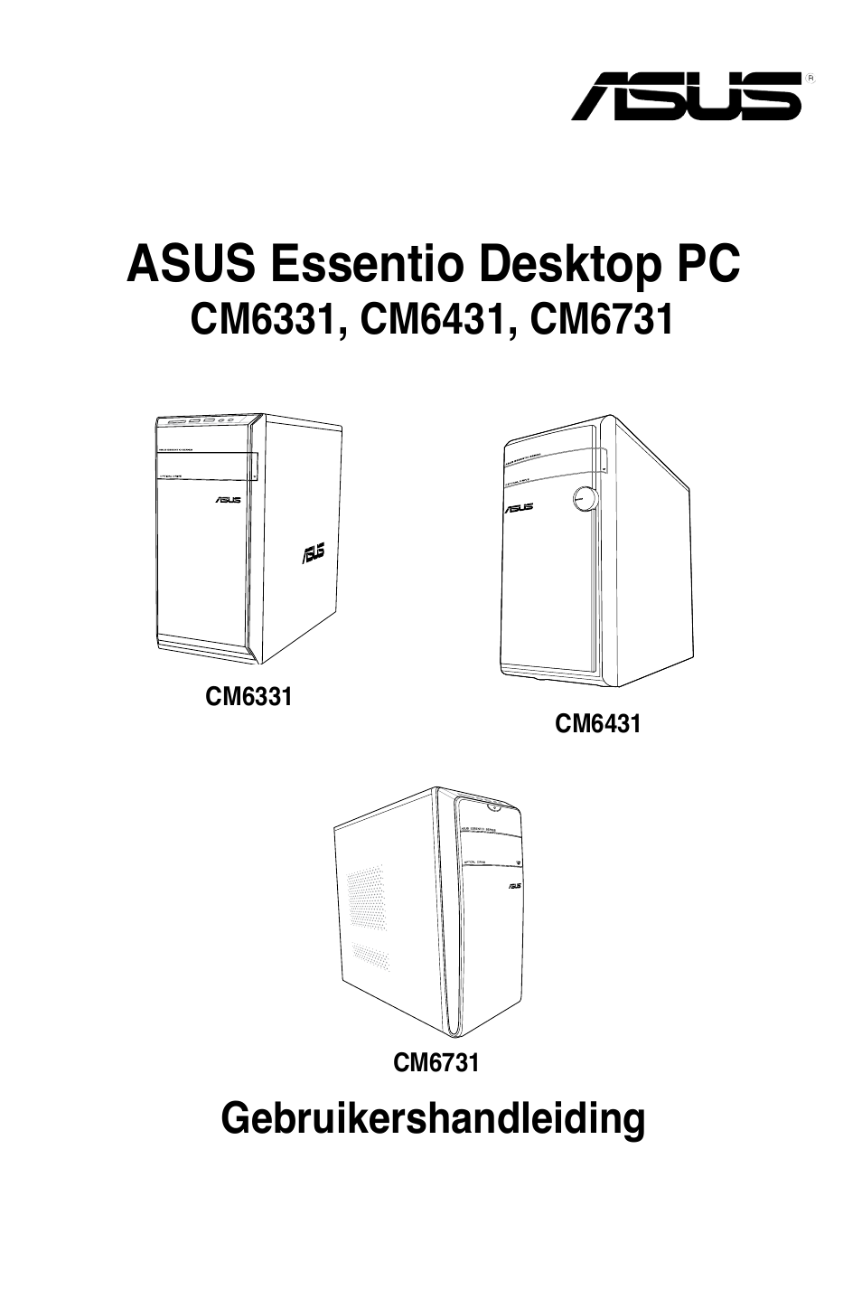 Nederlands, Asus.essentio.desktop.pc | Asus CM6731 User Manual | Page 345 / 480